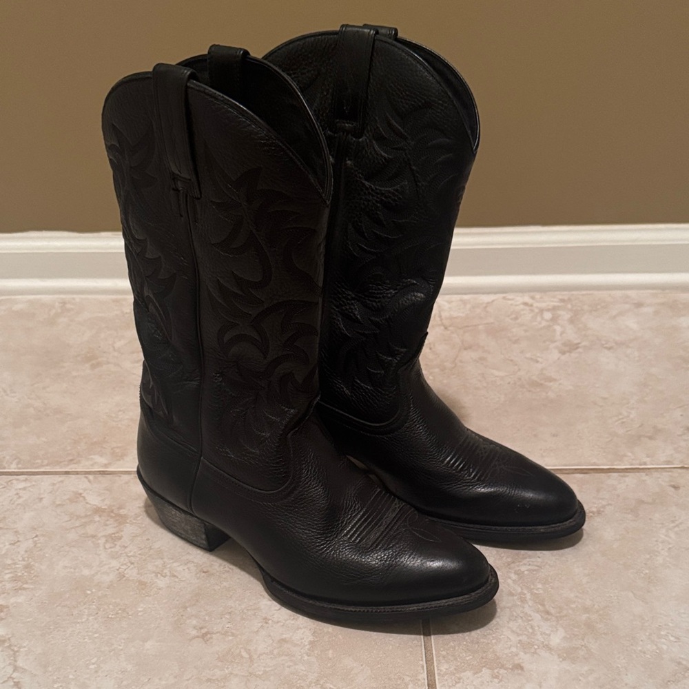 Men's Black Cowboy Boots